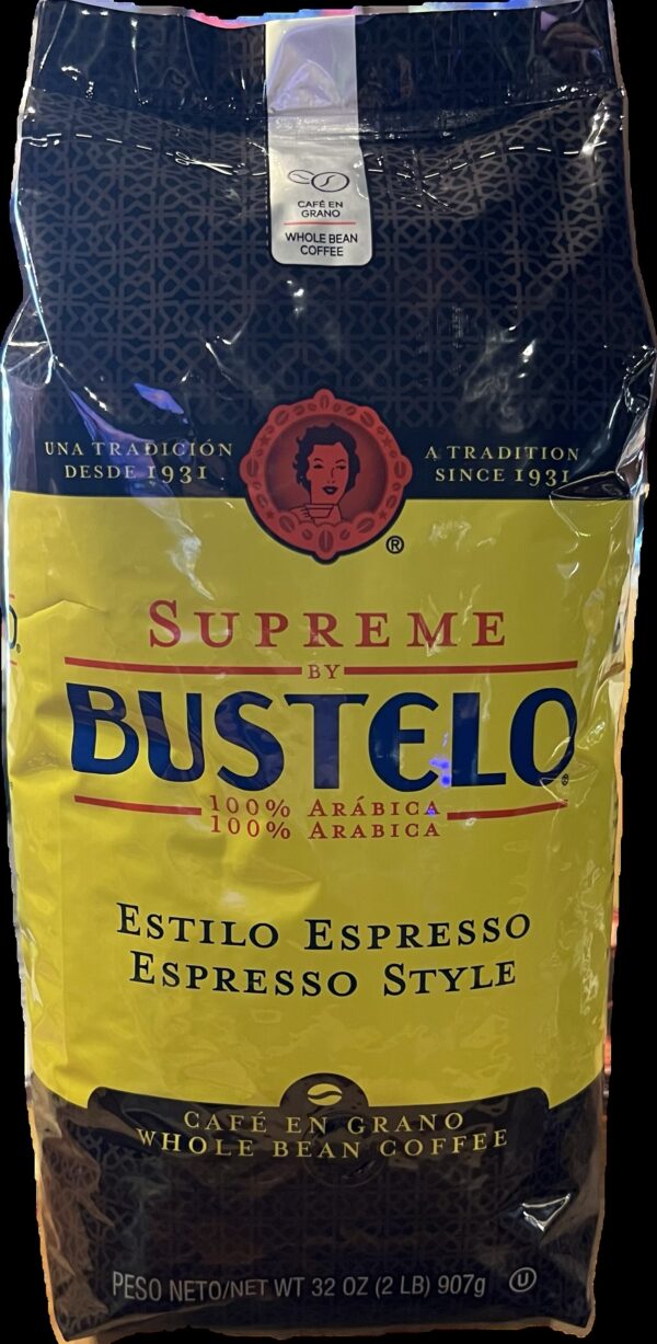 Bustelo Supreme Whole Bean 32oz