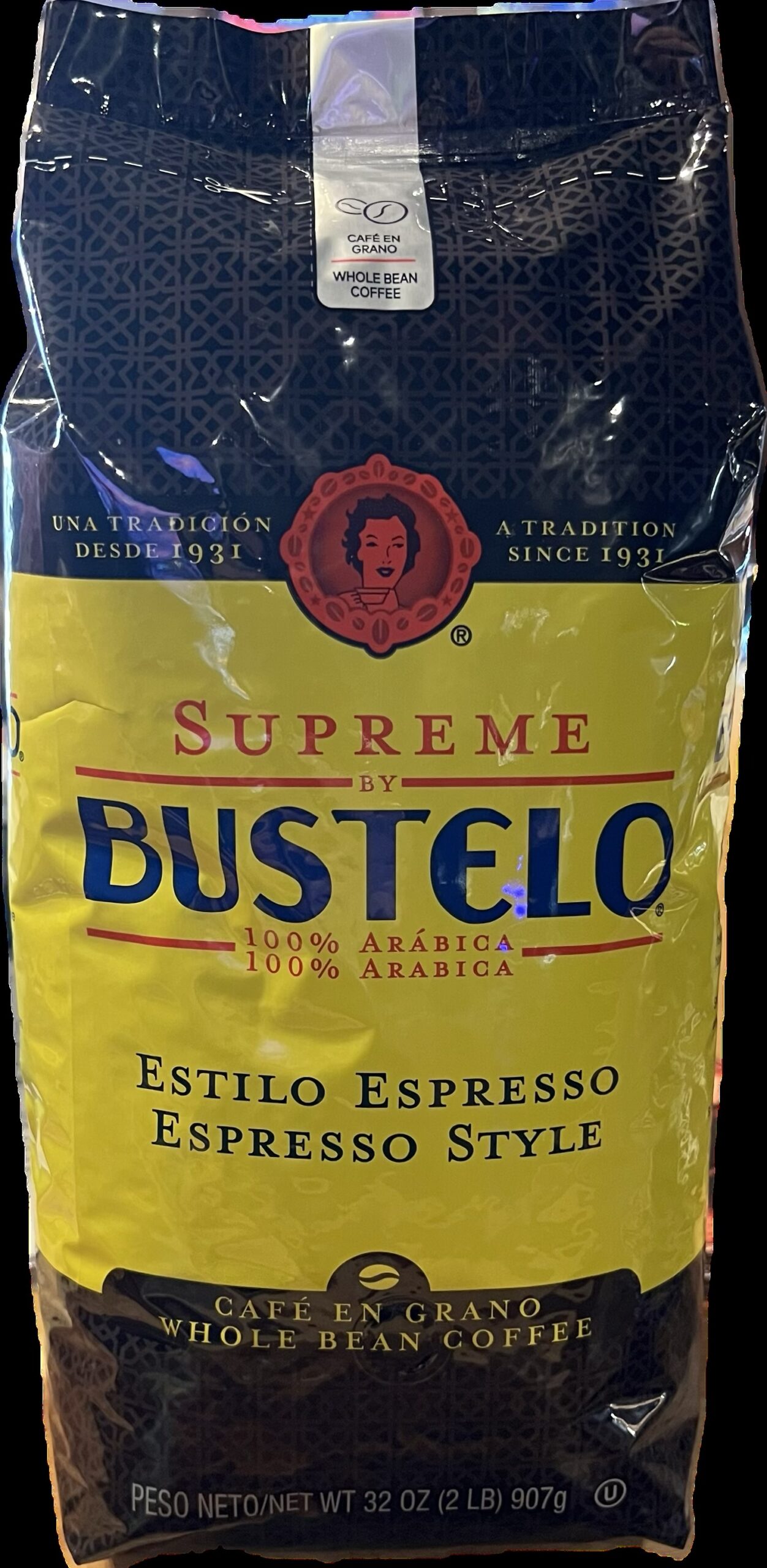 Bustelo Supreme Whole Bean 32oz